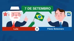 7 de Setembro terá Lula na Esplanada e Flávio na Paulista
