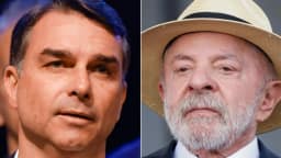 Flávio tem 51,8% contra 48,2% de Lula, diz Futura