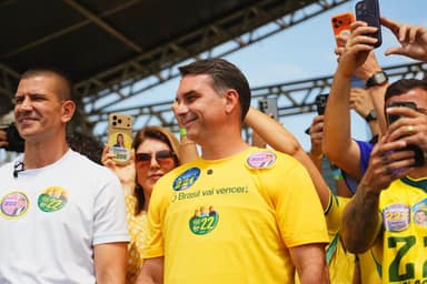 Pablo Marçal entra na campanha de Flávio Bolsonaro a cinco dias do primeiro turno