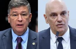 Carlos Viana protocola 54º pedido de impeachment contra Alexandre de Moraes