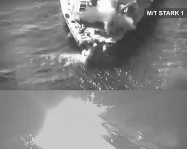 EUA atacam três petroleiros iranianos após ofensiva contra navios de guerra no Oriente Médio; Veja vídeo