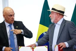 LULA E MORAES: desfecho no STF deixa campanha petista sob pressão