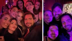 Revista piauí divulga fotos de Hugo Motta e Fábio Faria em festas de Vorcaro em Londres