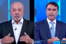 Flávio tem 64,9% de declarações verdadeiras em checagem de debate; Lula registra 44,4%