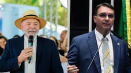 Meio/Ideia: Lula abre 6 pontos sobre Flávio Bolsonaro no 2º turno