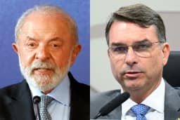 O estado em Flávio amplia vantagem sobre Lula em nove pontos no 2º turno, segundo pesquisa