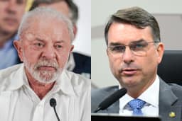 O estado onde Flávio aparece 17 pontos à frente de Lula em pesquisa
