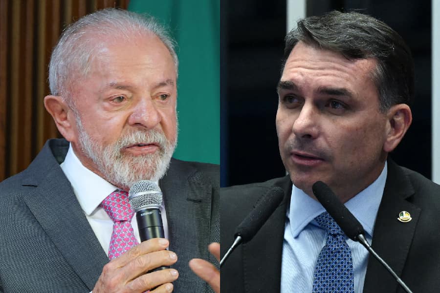 Quaest registra empate técnico no 2º turno: Lula 42%, Flávio Bolsonaro 41%