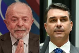 O estado onde Lula aparece 35 pontos à frente de Flávio em pesquisa
