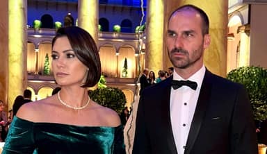Eduardo Bolsonaro rejeita candidatura de Michelle ao Senado do Distrito Federal
