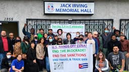Ataque macartista contra sindicato por solidariedade a Cuba nos EUA