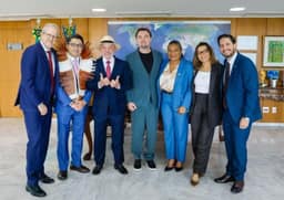 Lula e Janja recebem Leonardo DiCaprio para discutir agenda ambiental