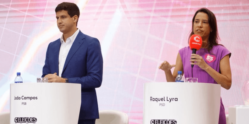 Datafolha aponta Raquel Lyra com 47% e João Campos com 42% em Pernambuco