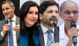 Quatro candidatos aparecem em empate técnico na disputa pelas duas vagas ao Senado em SP, aponta Real Time