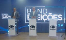 Elmano rebate críticas de Ciro e apresenta dados de queda na violência e ampliação da saúde no primeiro debate