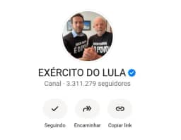 PT registra canal ‘Exército do Lula’ no TSE após exigência de Nunes Marques