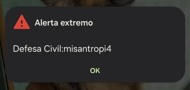 ‘Misantropia’: Defesa Civil Nacional desativa sistema de alerta por suspeita de ataque hacker