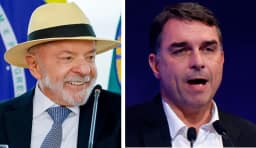 Os números da disputa entre Lula e Flávio Bolsonaro no 2º turno, segundo nova pesquisa