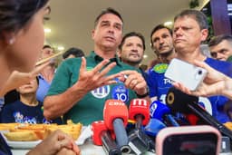 Campanha de Flávio Bolsonaro pressiona rivais da direita a desistir antes do 1º turno