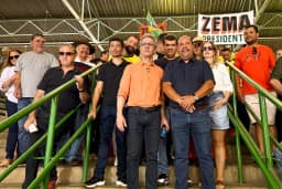 Zema abre campanha em Minas com promessa de “superpresídio” e ataques ao STF