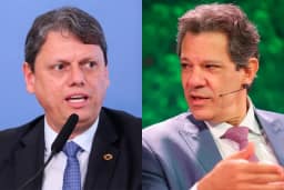 Tarcísio amplia vantagem sobre Haddad em SP, diz pesquisa; veja os números