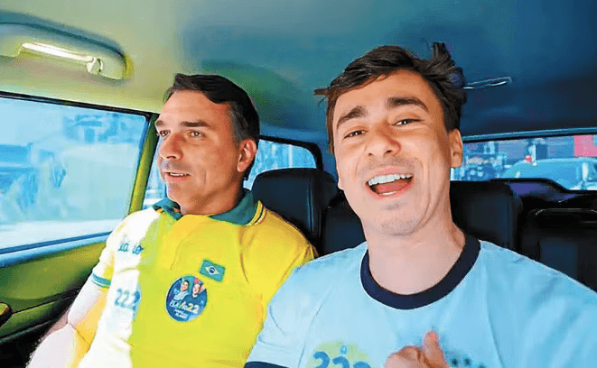 Nikolas monta “exército” de candidatos e abre divergências com Flávio Bolsonaro
