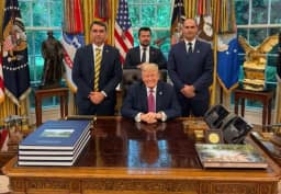 Flávio Bolsonaro pode ampliar grupo de presidentes sul-americanos próximos a Trump; entenda