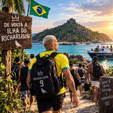Richarlison não terá de apagar posts sobre ilha em Angra, decide juiz de Brasília