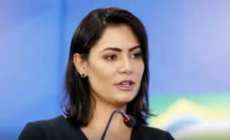 Michelle diz que preferia mulher como vice de Flávio, mas apoia escolha de Gaspar
