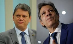 Tarcísio e Haddad fazem neste domingo debate com cara de 2° turno