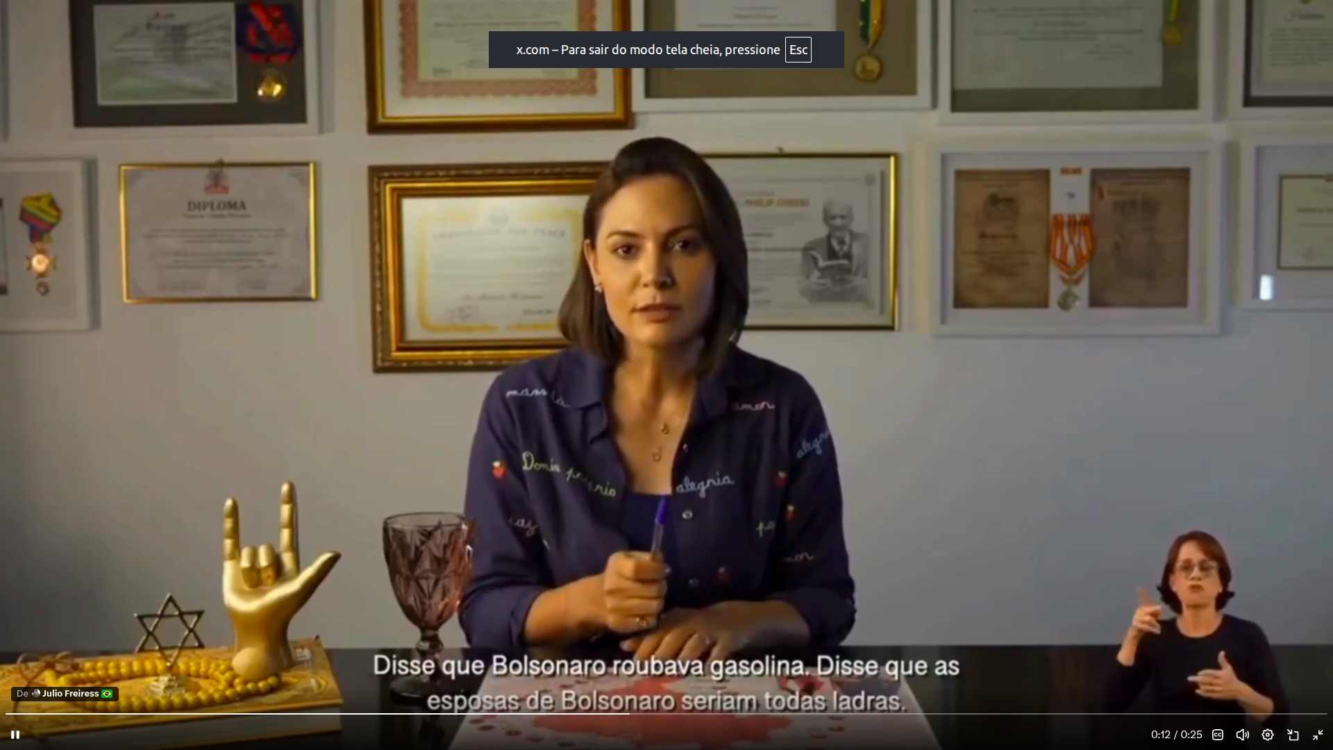 Michelle Bolsonaro expõe racha com Flávio e detona aliança com Ciro Gomes