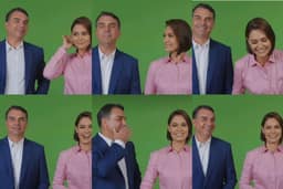Michelle publica vídeo descontraído com Flávio e reforça participação na campanha após crise