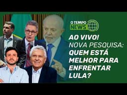 Lula x Flávio, Caiado, Renan e Zema: pesquisa mostra disputa apertada nas eleições